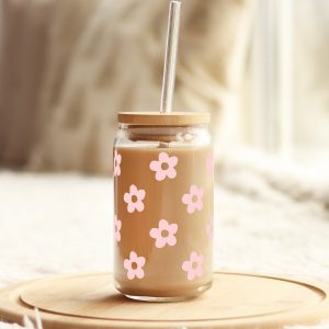 Gobelet verre et bambou